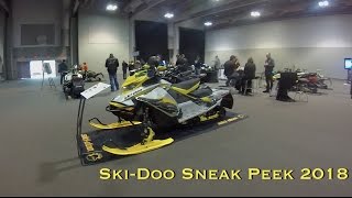 2018 Skidoo Sneak peek and a little Camaro ride  S114 [upl. by Assertal]