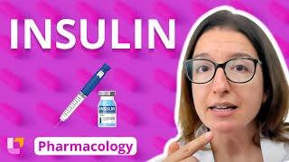 Insulin  Pharmacology  Endocrine System  LevelUpRN [upl. by Netsirhk]