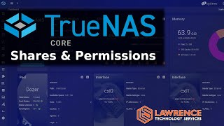 TrueNAS Core Configuring Shares Permissions Snapshots amp Shadow Copies [upl. by Naj]