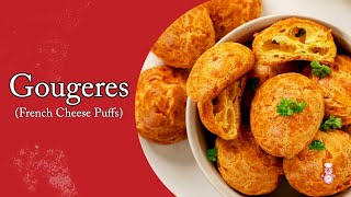 Gougeres are an easy cheesy French appetizer that youve got to try [upl. by Caneghem156]