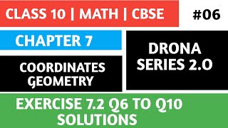 Coordination Geometry Class 10 Chapter 7 chapter7 [upl. by Uno]