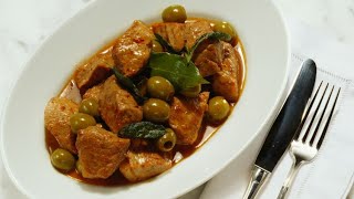 Recette  Rôti de veau aux olives [upl. by Rodie]