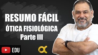 RESUMO FÁCIL  ÓPTICA FISIOLÓGICA  Parte 03  MIOPIA [upl. by Ruberta594]