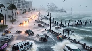 ⚠️ HURRICANE FLORIDA WEATHER  CEDAR KEY LIVE CAM [upl. by Iormina140]