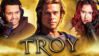 TROY 2004 DIRECTORS CUT MOVIE REACTION  WHO DO WE ROOT FOR  First Time Watching  Review [upl. by Inafetse]