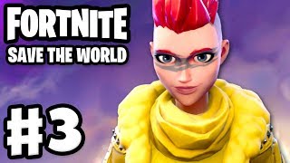 Fortnite Save the World  Gameplay Walkthrough Part 3  Gimme Three Retrieve the Data PC [upl. by Neivad629]