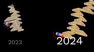 2023 vs 2024 [upl. by Sev]