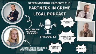 Partners in Crime  Legal Podcast  32  the US Election Results amp Mooting tops tips [upl. by Paymar84]