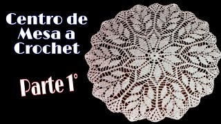 Centro de Mesa a Crochet Parte 12 [upl. by Nylad97]