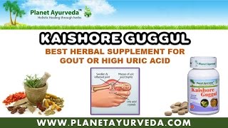 Kaishore Guggul Tablets for Gout  High Uric Acid [upl. by Anwahsiek]