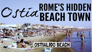 A DAY AT OSTIA BEACHROME Vlog [upl. by Ettezzil948]