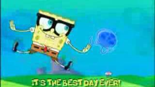 SpongebobBest Day Everwith lyrics [upl. by Sesom]