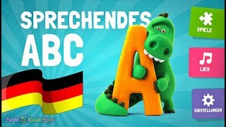 Sprechendes ABC Deutsch 🎓 Alphabet Lied amp Buchstaben Lernspiele App für Kinder [upl. by Leonanie]