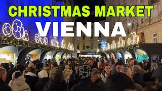 Christmas Market Vienna 2024  Stephansplatz Vienna [upl. by Kilian]