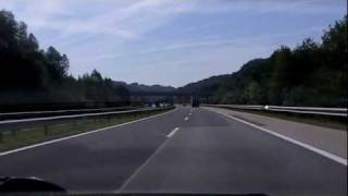 Slovenia  A1 motorway Austrian border  Maribor [upl. by Anaik]