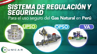 SISTEMAS DE REGULACIÓN Y SEGURIDAD PARA GAS NATURAL EN PERÚ [upl. by Sinnej]