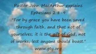 quotIs Salvation A Gift From Godquot Ephesians 289 by John MacArthur [upl. by Lezlie693]