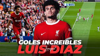 GOLES DE LUIS DIAZ CON EL LIVERPOOL QUE IMPRESIONARON AL MUNDO [upl. by Fishbein368]