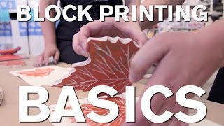 How To Block Printing Basics featuring Julia Dilworth amp Sharilyn Kuehnel [upl. by Stevy52]