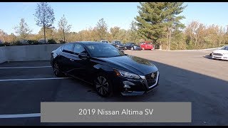 2019 Nissan Altima SVWalk Around VideoIn Depth ReviewTest Drive [upl. by Camp]