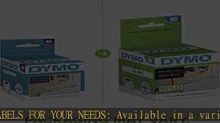 DYMO LW 1Up File Folder Labels for LabelWriter Label Printers White 916 x 3716 2 Rolls o [upl. by Adikram]