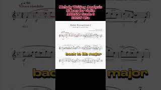 Melody Writing Analysis  Grade 8 2023S Q3a  ABRSM music theory  shorts [upl. by Kore]