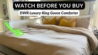 Is the DWR Luxury Down Comforter from Amazon Worth It [upl. by Alin466]