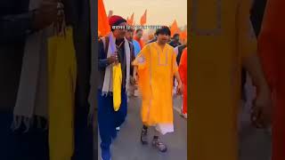 Bageshwar dham sarkar motivation sayari Hindu akata padyatra aap likh sakte to likhiye [upl. by Lanrev]