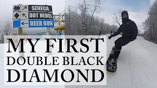 My First Double Black Diamond [upl. by Guise]