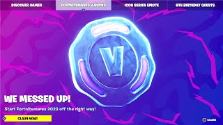 FREE VBUCKS for FORTNITEMARES 2023 [upl. by Girand317]