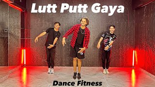 Lutt Putt Gaya  Dunki  SRK  Dance Fitness  Bollyfit ajdancefit luttputtgaya dunki srk [upl. by Olathe]