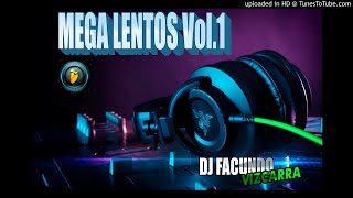 MEGA LENTOS Vol1  Dj Facundo Vizcarra  Grandes Éxitos [upl. by Eelyram]