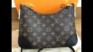 Original Louis Vuitton Boulogne Bag M45831 HD Unboxing [upl. by Etnod577]