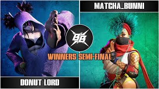 BB 10 Street Fighter 6 Winners SemiFinal Donut Lord vs Matchabunni [upl. by Atekihc]