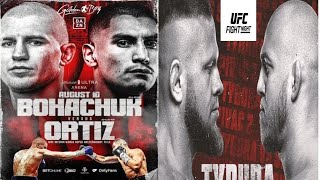 UFC Tybura vs Spivak Live StreamVergil Ortiz vs S Bohachuk Boxing Live Fight Stream [upl. by Aubin]