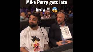 Mike Perry gets into brawl against Julian Lane 😱 [upl. by Finlay]