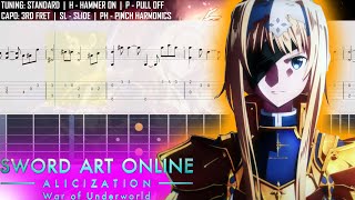 【TabTutorial】Unlasting  LiSA [upl. by Dranyam]