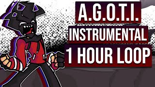 Friday Night Funkin VS Agoti  AGOTI  BOTPLAY  Instrumental  1 hour loop [upl. by Harima]