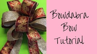 Bowdabra Easy Bows  Stacked Bow Tutorial [upl. by Daryl342]