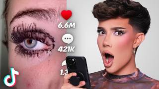 REACTING TO THE BIGGEST MAKEUP TIKTOKS OF 2024 [upl. by Aisirtap]