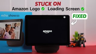 Fix Echo Show 10 Stuck on Amazon Screen Logo [upl. by Ahsiam]