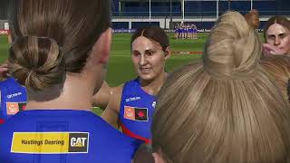 AFLW 2024 Premiership Week 4 West Coast Eagles VS Brisbane Lions [upl. by Akcirre]