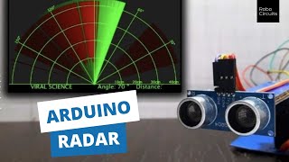 Arduino Radar  Ultrasonic Sensor  Arduino Sonar [upl. by Cosma104]