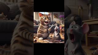 Who believes that a mouse and a cat can be friendscatcuteecatsfunnylovelyecatsshortsvideo [upl. by Morganstein]