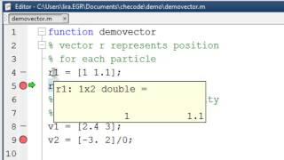 Matlab Debugging 2 [upl. by Eilama]