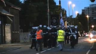 Rathcoole Protestant Boys FB  Pride Of The Shore FB Parade 2013 [upl. by Leahcimed]