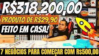 7 Negócios para começar com menos de R50000 produto de R2990 gerou R31820000 em 3 anos [upl. by Alysoun158]