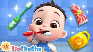 Brush Your Teeth Song  LiaChaCha Nursery Rhymes amp Baby Songs [upl. by Vidovik]