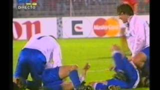 1994 November 23 Benfica Portugal 2 Hajduk Split Croatia 1 Champions League [upl. by Jorrie]