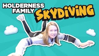 Holderness Family Skydiving [upl. by Kcirddot]